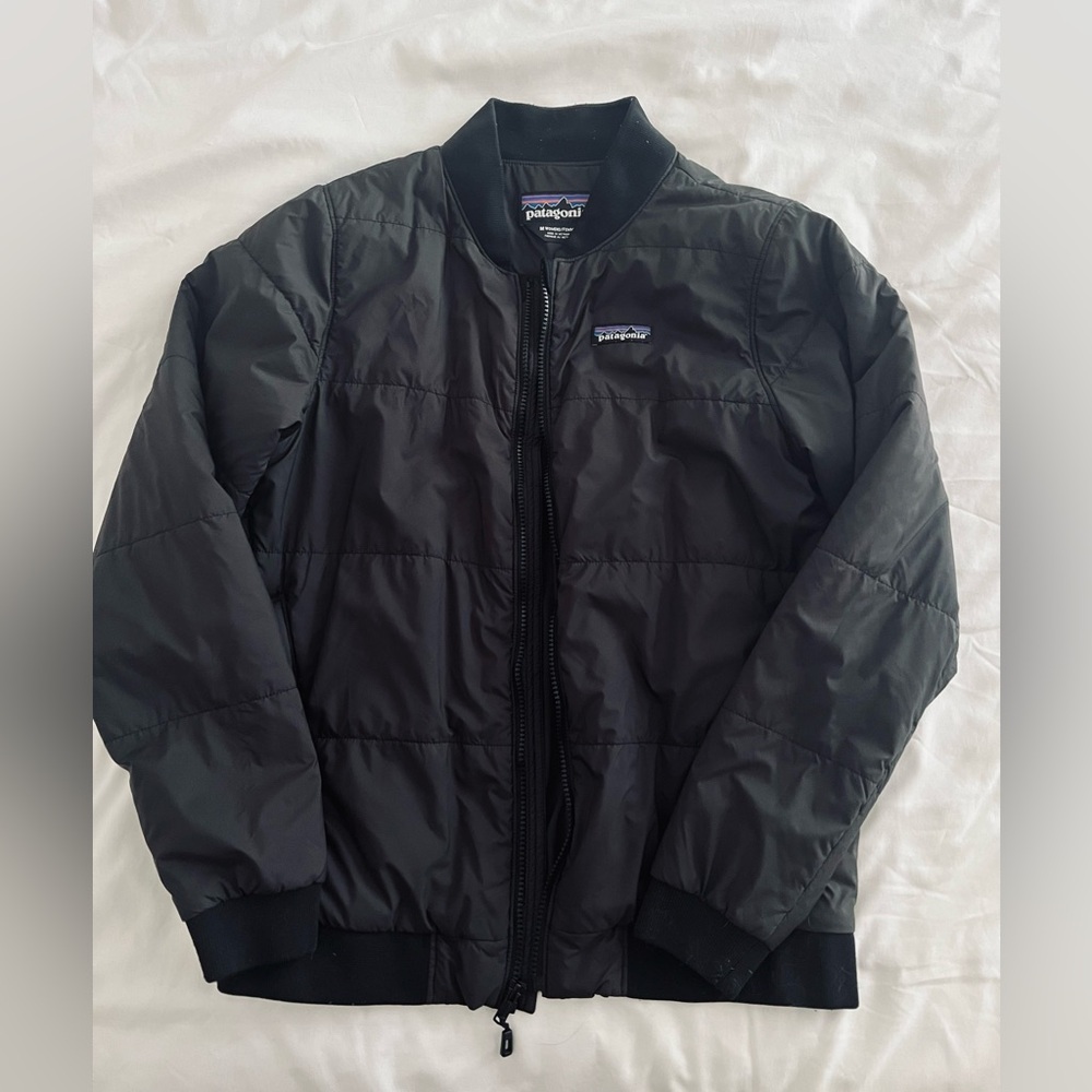 Patagonia- Women’s Bomber Jacket- Black-Medium